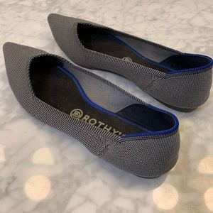 Rothy points Cloud Grey Birdseye